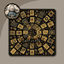 Mysticism Square Dance Rug #1 Samtuse963 logo