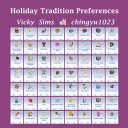 Holiday Tradition Custom Preferences by chingyu | Chinese Translation