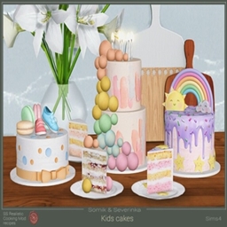 Cakes for children's parties | Spanish Translation By RoshySims