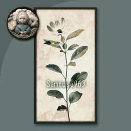 HQ Minimalist Branches Long Painting #1 Sellable Extra D Samtuse963 project image