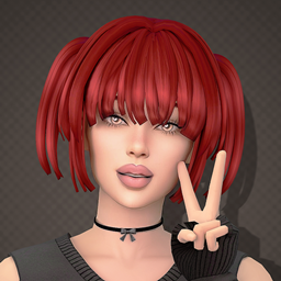 Aurum  - Mika hairstyle logo