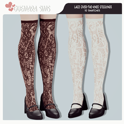 Lace Over-the-Knee Stockings