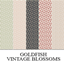 GoldFish Vintage Blossoms Wallpaper logo
