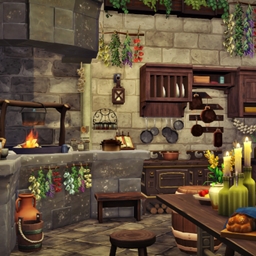 Medieval Kitchen (No CC!)