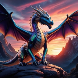 Lord of the Rings AND Dragons logo