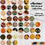 ellesims fall collection circle rug logo