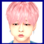 A / inspired by BTS Jimin ver2 logo