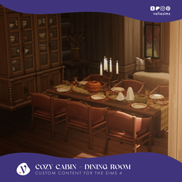 Cozy Cabin Collection - Dining Room logo