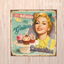 Retro French Cupcake Poster logo