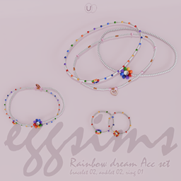 [EGGSIMS] Rainbow Dream Acc Set logo
