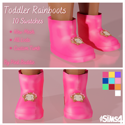 [PB] Toddler Rain boots logo