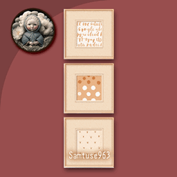 HQ Cute Spot Painting 3 Square Frame #1 Sellable Samtuse963 project image