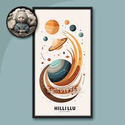 HQ Galaxy Wall Decor #1 Sellable Extra D Samtuse963 logo