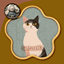 Cute Cat Flower Frame #4 Sellable Samtuse963 logo