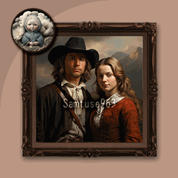 Classic Couple Portraits #11 Samtuse963 logo