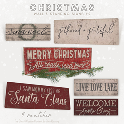 Sims4Luxury - Christmas 2023 - Wall & standing signs #2 logo