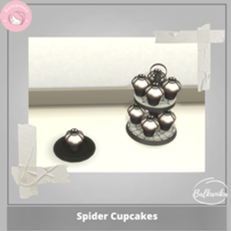Trad FR Spider Cupcakes Balkanika