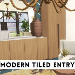 Modern Tiled Entry