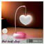 Pink heart lamp logo