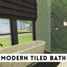 Modern Tiled Bathroom