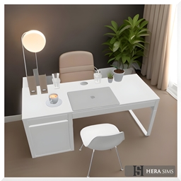 Minimal Sienna office set