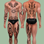Cybernetic Tattoo body More Colors logo