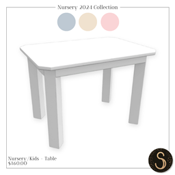Sims4Luxury - Nursery 2024 - Table
