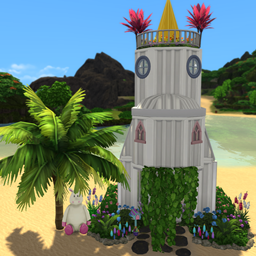A "Unicorn" Tropical Home logo