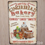 Mrs. Claus’ Gingerbread Bakery Sign logo