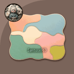 Irregular Dance Rug #4 Samtuse963