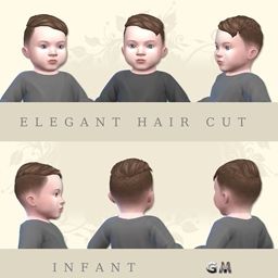 GM-ELEGANT HAIR CUT FOR INFANT logo
