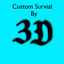 Custom Survival by 3D logo
