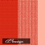 A modern striped pattern in red colors logo