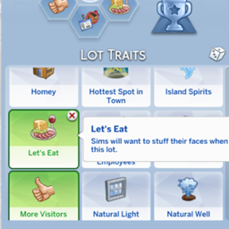 Trad FR Let's Eat Custom Lot Trait Insimnia logo