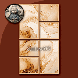 HQ Marble Collage Painting #1 Sellable Samtuse963 logo