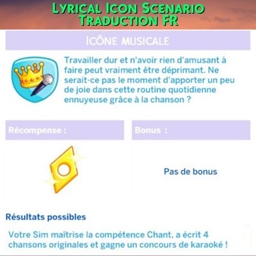 Mod Lyrical Icon Scenario par Midnitetech- Trad FR