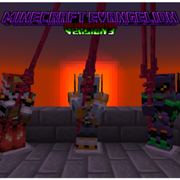 Minecraft Evangelion: Version 3 The Rebuild Edition logo