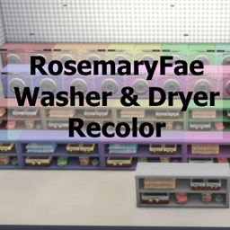 Rainbow Pop Washer & Dryer Recolor project image