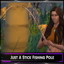 Just a Stick Fishing Pole