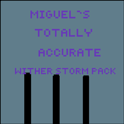 Miguel's Totally accurate wither storm pack logo