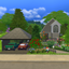 Small house on the water