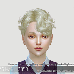 Korean child hair 205B logo