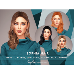 SONYASIMS - SOPHIA HAIR project image
