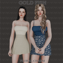 GoldFish Floral Charm Dress 🌸 - GoldFish Floral Charm Dress.zip - The ...
