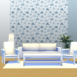 Cute Blue Elephant
