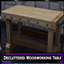 Decluttered Woodworking Table logo