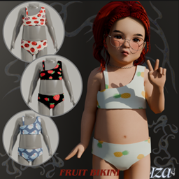 Fruit bikini Toddler logo