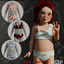 Fruit bikini Toddler logo