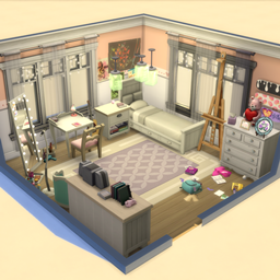 Artistic Tween/Teenagers Bedroom