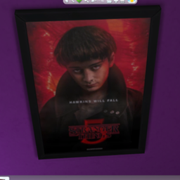 Stranger Things Season 5 Framed Posters logo